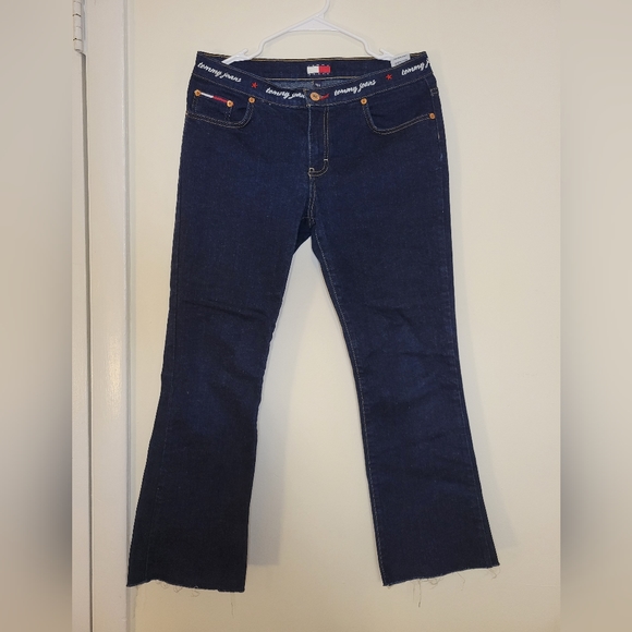 tommy hilfiger bootcut jeans mens